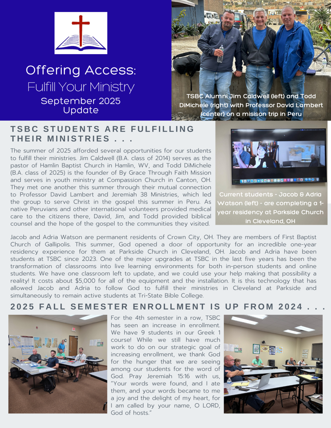 2025 September TSBC Newsletter